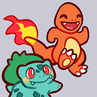 <b>Starting off Strong! [26th March 2018]</b><br>
Just some Kanto buddies having a good time! Squirtle is probably okay.